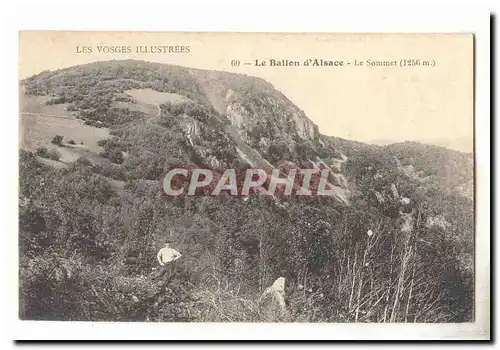 Le Ballon d'Alsace Cartes postales le sommet (1256m)