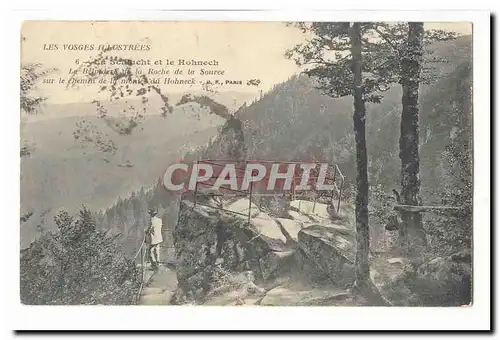 La schlucht et le Hoheneck Cartes postales Le Belevedere de la roche et de la source