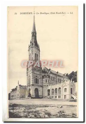 domremy Cartes postales La basilique (cote Nord Est)