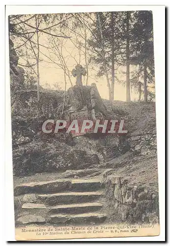 Ansichtskarte AK Monastere de Ste Merie de la Pierre qui Vive La 10 eme station du chemin de cRoix