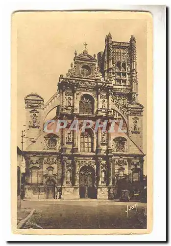 Auxerre Cartes postales L'eglise Saint Pierre