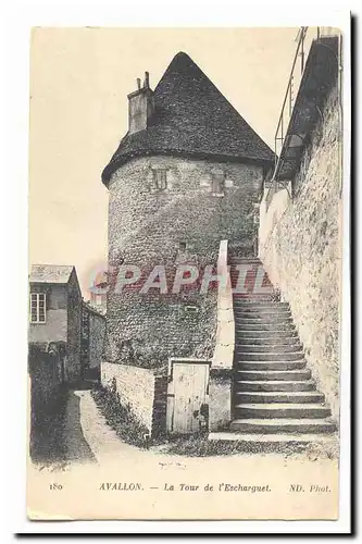 Avallon Cartes postales La tour de l&#39Escharguet