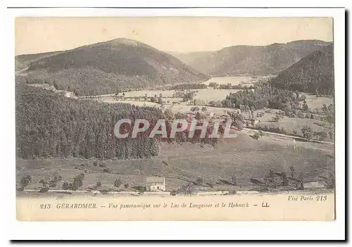 Gerardmer Ansichtskarte AK Vue panoramique sur le lac de Longemer et le Hohneck