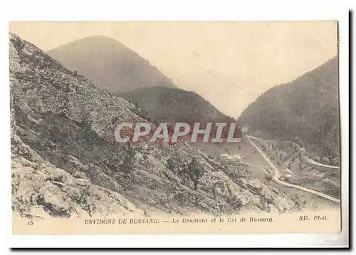 Environs de Bussang Ansichtskarte AK Le Drumont et le col de Bussang