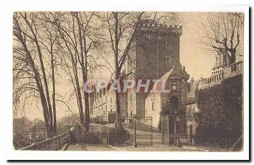 Pau Ansichtskarte AK Le chateau vu du boulevard des Pyrenees