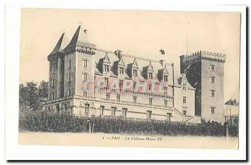 Pau Cartes postales le chateau Henri IV