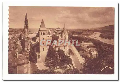 Pau Ansichtskarte AK Vue Cavaliere L&#39ancien palais du parlement de Navarre au fond la vallee du Gave