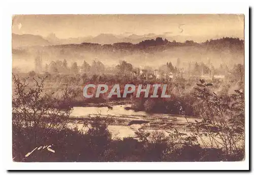 Pau Ansichtskarte AK La chaine des Pyrenees vue du boulevard