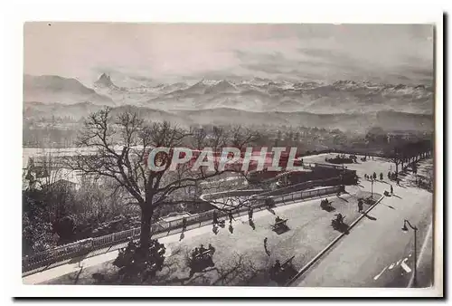 Pau Cartes postales la chaine des Pyrenees et le pic du midi d&#39ossau