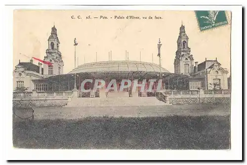 Pau Cartes postales Palais d&#39hiver vu de face