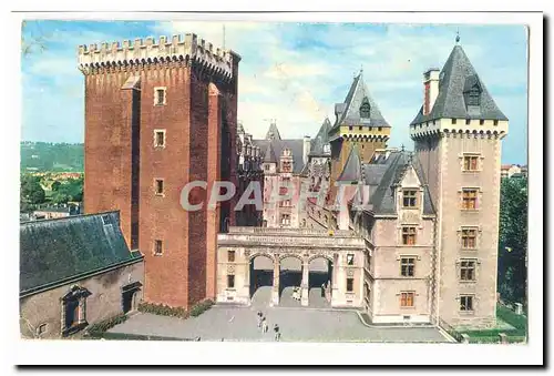 Pau Cartes postales le chateau d&#39Henri IV Entree