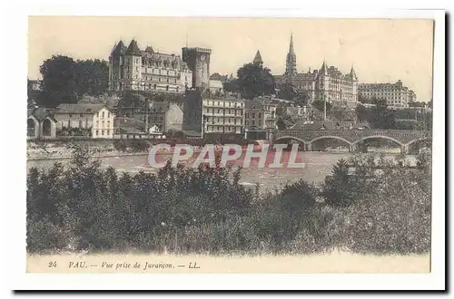 Pau Cartes postales Vue prise du Jurancon