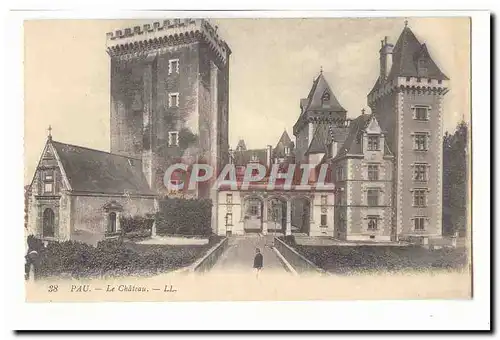 Pau Cartes postales Le chateau