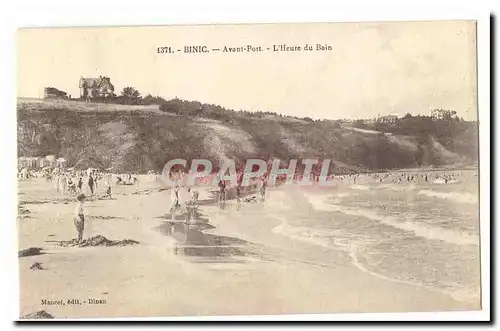 Binic Cartes postales Avant port L&#39heure du bain