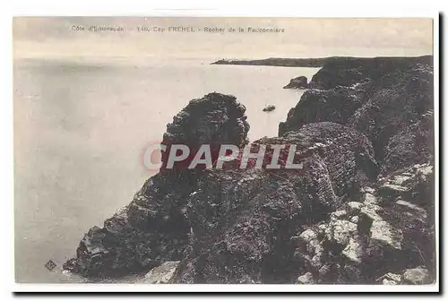 Cap Frehel Ansichtskarte AK Rocher de la Fauconniere