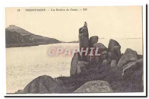 Trebeurden Cartes postales Les rochers du castel