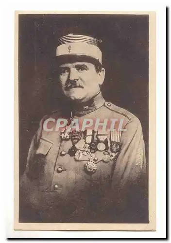 Cartes postales Militaria Le colonel Raynal glorieux defenseur du fort de Vaux