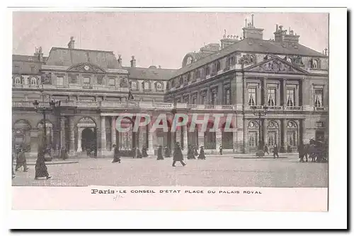 Paris (1er) Ansichtskarte AK Le conseil d&#39etat Place du Palais Royal