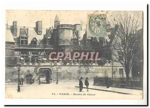 Paris Cartes postales Musee de Cluny