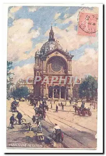 Paris Cartes postales Paris Saint Augustian