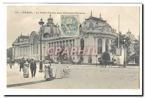 Paris (8eme) Ansichtskarte AK Le petit Palais aux Champs Elysees