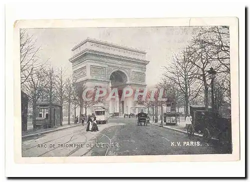 Paris (8eme) Ansichtskarte AK Arc de TRiomphe de l&#39Etoile