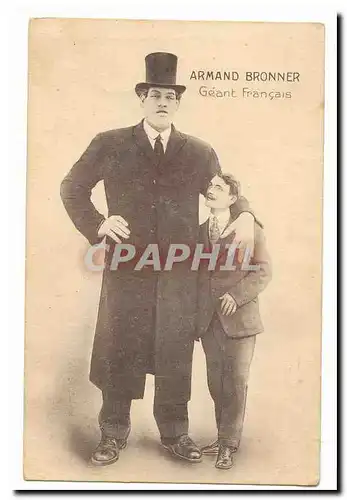 Armand Bronner Geant Francais 2m28 374 livres