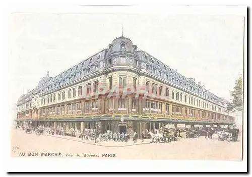 Paris (7eme) Ansichtskarte AK Au Bon MArche rue de SEvres