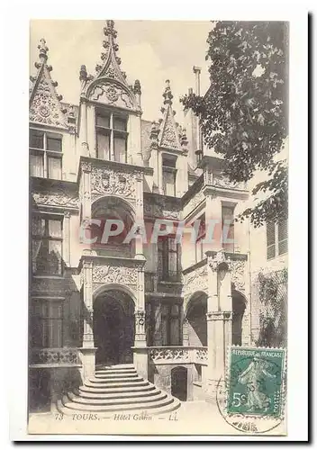 Tours Cartes postales Hotel Gouin