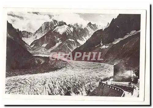 Chamonix Cartes postales moderne Montenvers et la mer de glace