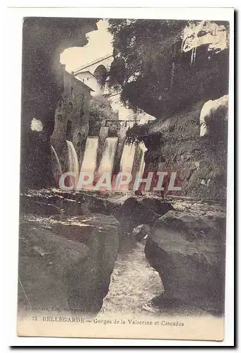 Bellegarde Cartes postales Gorges de la Vaiserine et Cascades