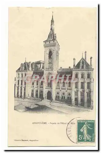Angouleme Cartes postales Faca de l'hotel de ville