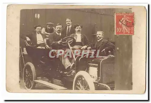 Paris Carte photo automobile TOP