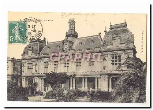 Algerie Bone Cartes postales L&#39hotel de ville