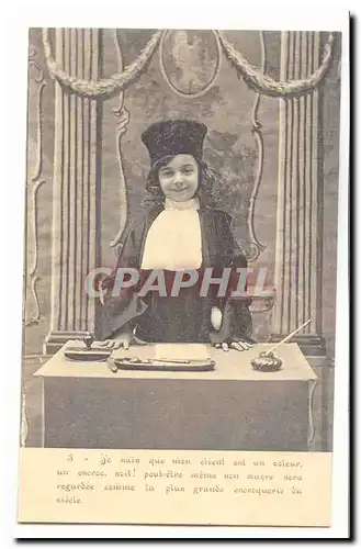 Cartes postales Je sais que mon client est un voleur (avocat loi juriste)