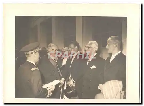 PHOTO Voyage officiel de Mr le President de la Republique Amiens Abbeville 8 Mai 1948 Auriol a Amien