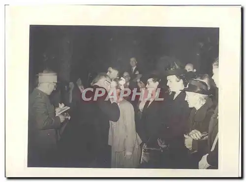 PHOTO Voyage officiel de Mr le President de la Republique en Savoie Mai 1947 Auriol a Dortan