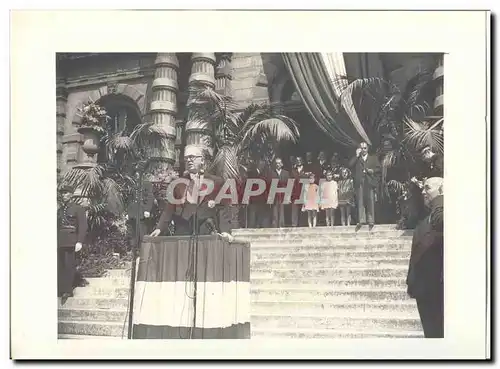 PHOTO Voyage officiel de Mr le President de la Republique Amiens Abbeville 8 Mai 1948 Auriol a Amien