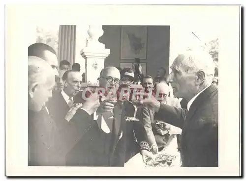 PHOTO Voyage officiel de Mr le President de la Republique a Bordeaux 13 juin 1948 Auriol vin d&#39ho