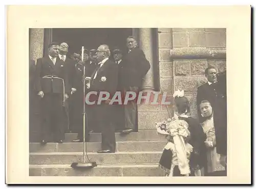 PHOTO Voyage officiel de Mr le President de la Republique en Bretagne 29 et 30 mai 1948 Auriol a Cha