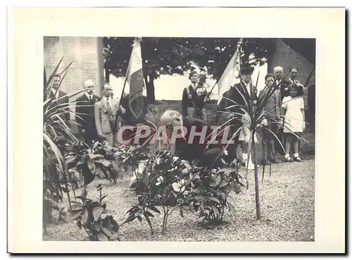 PHOTO Voyage officiel de Mr le President de la Republique Dijon Macon 15 et 16 mai 1948 Auriol a Dij