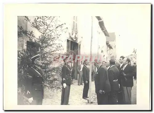 PHOTO Voyage officiel de Mr le President de la Republique Dijon Macon 15 et 16 mai 1948 Auriol a Cui