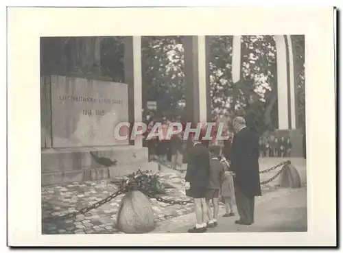 PHOTO Voyage officiel de Mr le President de la Republique en Savoie Mai 1947 Auriol a Annecy Morts