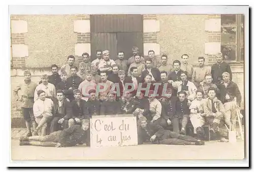 Sens CArte photo 4eme Regiment d&#39infanterie 10e companie (c&#39est du 4 au jus) TOP