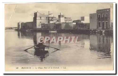 Algerie Ansichtskarte AK Bizerte Le vieux port et la Ksibah