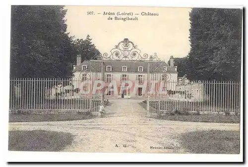 Ardon Cartes postales Chateau de Boisgibault