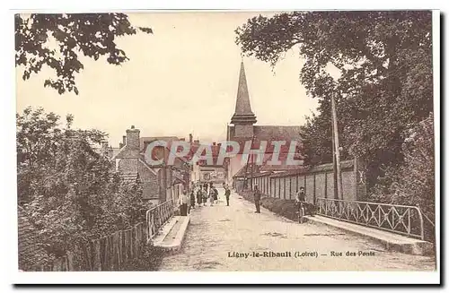 Ligny le Ribault Cartes postales Rue des ponts