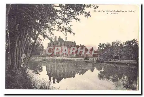 La Ferte Saint Aubin Ansichtskarte AK Le chateau