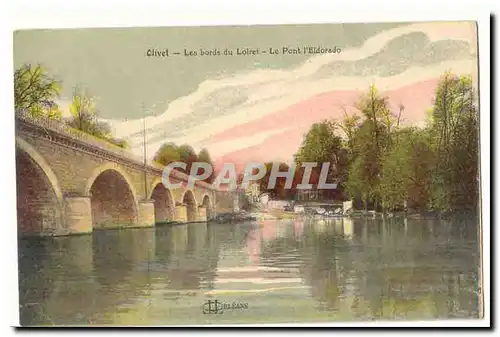 Orleans Olivet Cartes postales Les bords du Loiret Le pont l&#39Eldorado