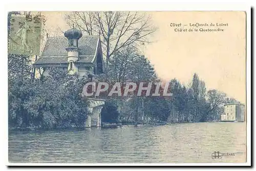 Olivet Ansichtskarte AK Les bords du Loiret Chalet de la Quetonniere